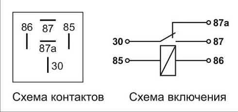 409.3787-05 24В 20А/15А 5-ти контактное