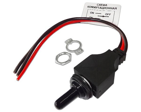 Тумблер герметичный ТГ3 (переключающий)