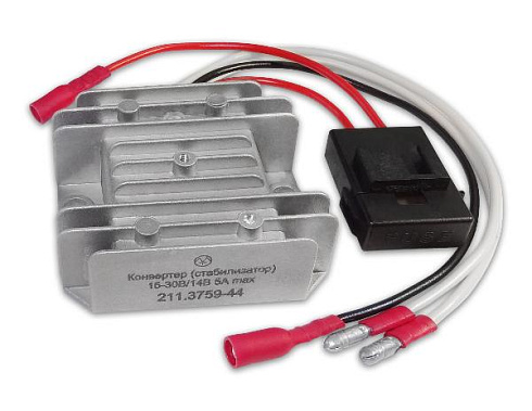 Конвертер 211.3759-44 (стабилизатор напряжения) 15-30В/14В 5А