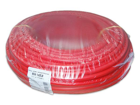 Провод КГА 1х25 (красный), бухта (50м)