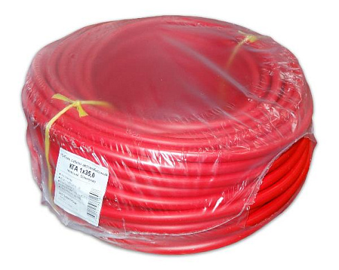 Провод КГА 1х35 (красный), бухта (50м)